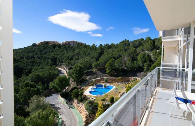 Apartamento de 2 quartos em Altea com piscina e jardim - Foto 16