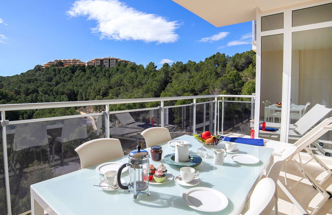 Apartamento de 2 quartos em Altea com piscina e jardim - Foto 2