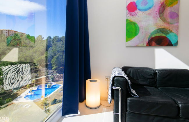 Apartamento de 2 quartos em Altea com piscina e jardim - Foto 10