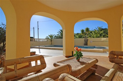 Foto 5 - Casa de 4 habitaciones en Calpe con piscina privada y vistas al mar