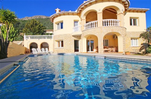 Foto 1 - Casa de 4 habitaciones en Calpe con piscina privada y vistas al mar