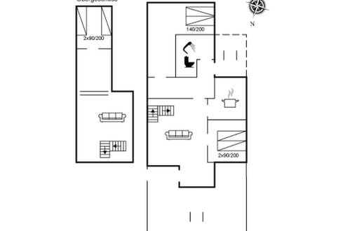 Foto 19 - Haus mit 3 Schlafzimmern in Løkken