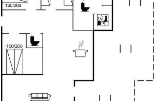 Foto 20 - Casa de 3 habitaciones en Løkken con sauna