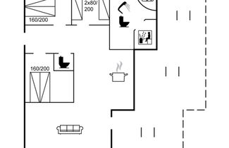 Foto 2 - Casa de 3 quartos em Løkken com sauna