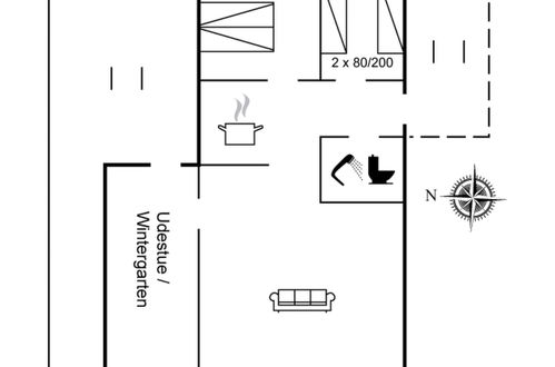 Photo 19 - 2 bedroom House in Nexø with terrace