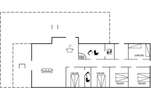 Foto 31 - Casa de 5 quartos em Allinge com terraço e sauna