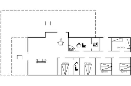 Foto 31 - Casa de 5 quartos em Allinge com terraço e sauna