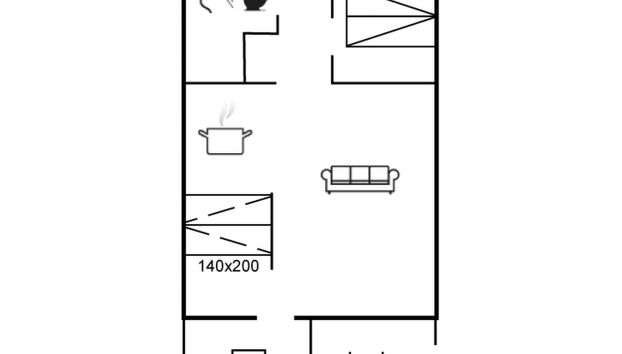 Apartment mit 1 Schlafzimmer in Løkken mit schwimmbad und terrasse - Foto 2