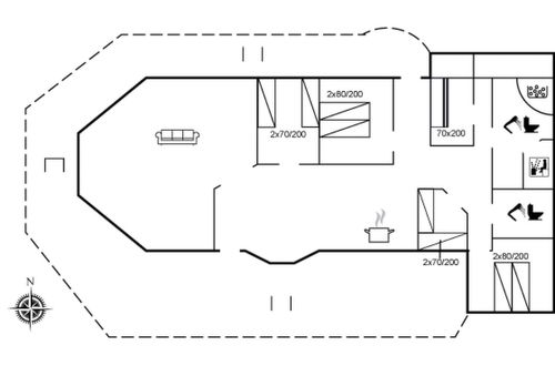 Foto 29 - Casa con 5 camere da letto a Løkken con terrazza e sauna