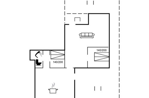 Foto 23 - Casa con 2 camere da letto a Løkken con terrazza