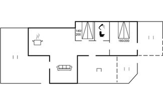 Foto 2 - Haus mit 2 Schlafzimmern in Løkken mit terrasse