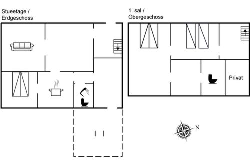 Foto 25 - Casa de 3 quartos em Løkken com terraço