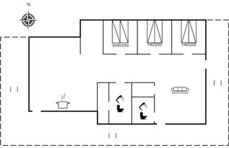 Foto 2 - Casa de 3 quartos em Løkken com terraço