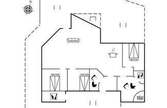 Foto 2 - Casa de 3 quartos em Løkken com terraço e sauna