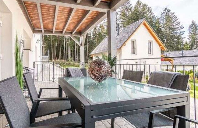 Apartment mit 2 Schlafzimmern in Frymburk mit garten und terrasse - Foto 1