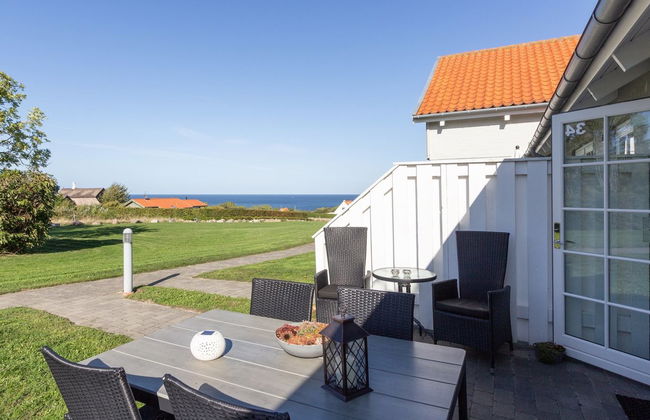 Apartamento de 1 quarto em Allinge com piscina e terraço - Foto 1
