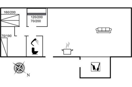 Foto 2 - Casa con 3 camere da letto a Pandrup con terrazza