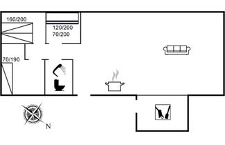 Foto 2 - Casa con 3 camere da letto a Pandrup con terrazza