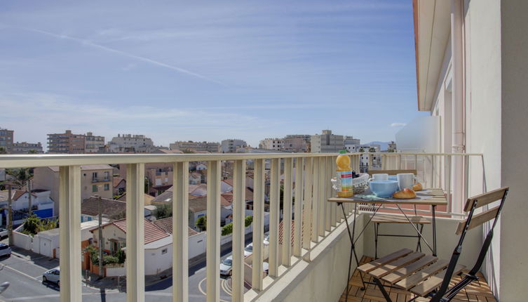 Foto 1 - Apartamento de 2 quartos em Canet-en-Roussillon com vistas do mar