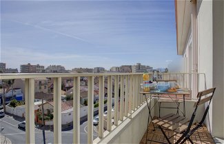 Foto 1 - Apartamento de 2 quartos em Canet-en-Roussillon com vistas do mar