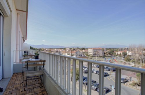 Foto 12 - Appartamento con 2 camere da letto a Canet-en-Roussillon con vista mare