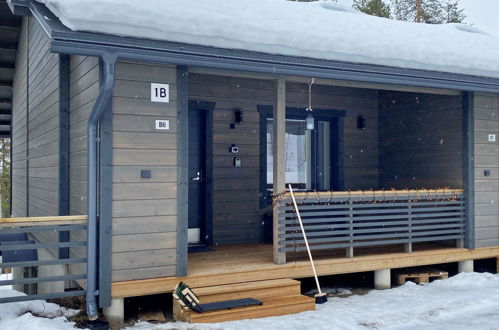 Foto 1 - Haus mit 1 Schlafzimmer in Pelkosenniemi mit sauna und blick auf die berge