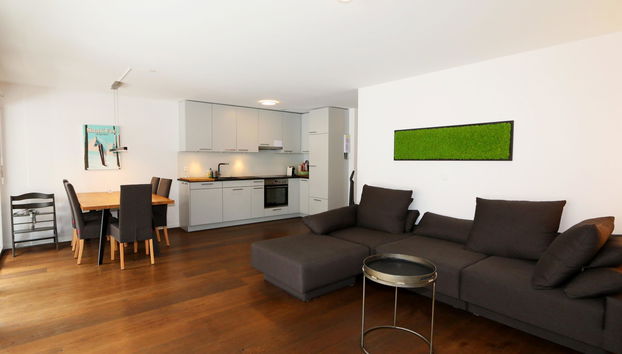 Apartment mit 2 Schlafzimmern in Saas-Fee mit garten - Foto 2