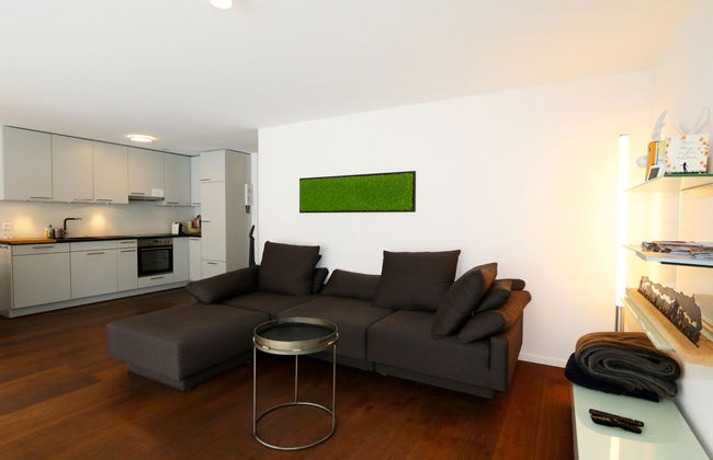 Apartamento de 2 quartos em Saas-Fee com jardim - Foto 4