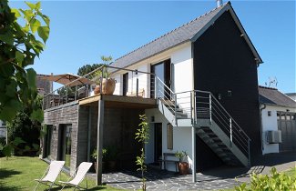 Foto 1 - Casa de 3 quartos em Locquirec com terraço e vistas do mar