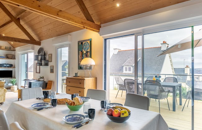 Casa de 4 quartos em Locquirec com jardim e terraço - Foto 11