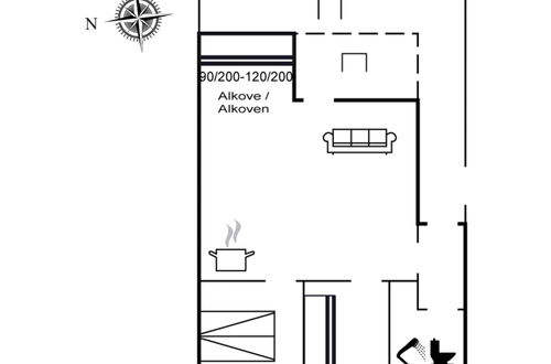 Foto 26 - Haus mit 2 Schlafzimmern in Thisted mit terrasse