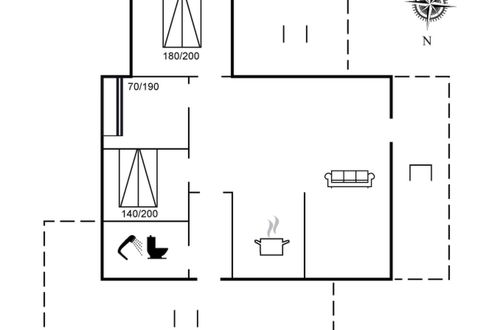 Foto 2 - Casa de 3 quartos em Spøttrup com terraço