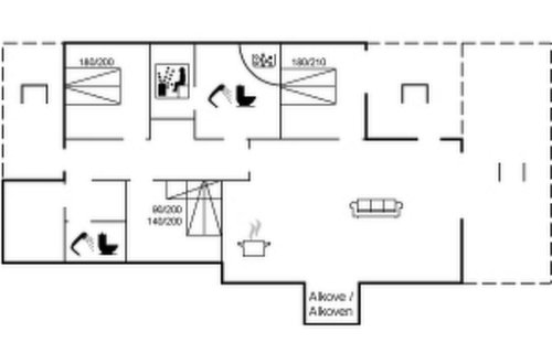 Foto 22 - Haus mit 3 Schlafzimmern in Elsestræer mit terrasse und sauna