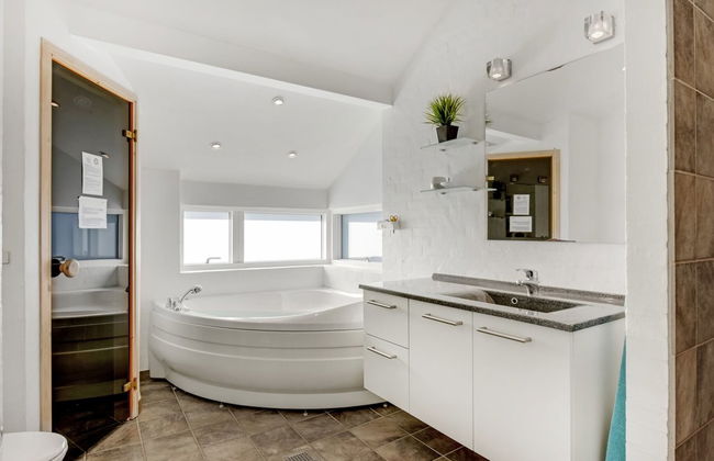 Casa de 3 quartos em Skjern com terraço e sauna - Foto 33