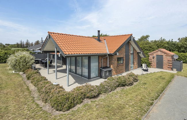 Casa de 3 quartos em Skjern com terraço e sauna - Foto 10