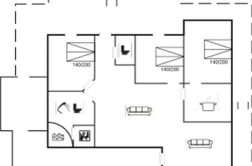 Foto 39 - Casa con 3 camere da letto a Skjern con terrazza e sauna