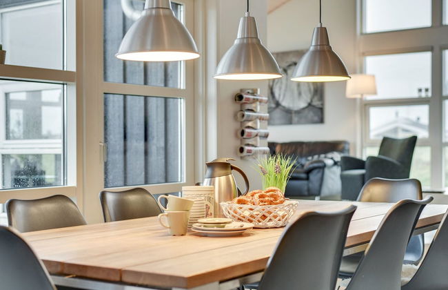 Casa de 4 quartos em Hirtshals com terraço e sauna - Foto 15