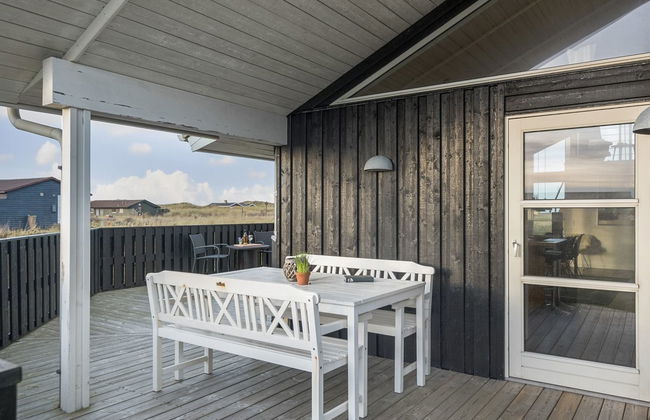 Casa de 4 quartos em Hirtshals com terraço e sauna - Foto 11