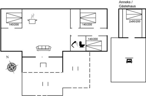 Foto 2 - Casa con 3 camere da letto a Dannemare con terrazza