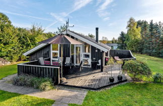 Photo 2 - Maison de 2 chambres à Hals avec terrasse et sauna