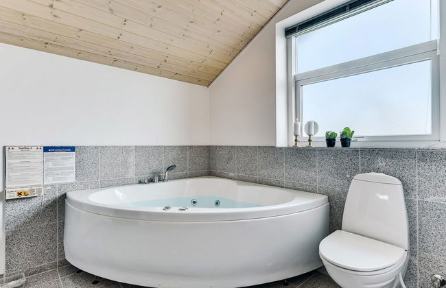 Casa de 3 quartos em Vinderup com terraço e sauna - Foto 13