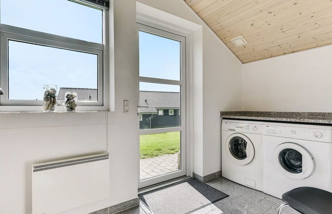 Casa de 3 quartos em Vinderup com terraço e sauna - Foto 12
