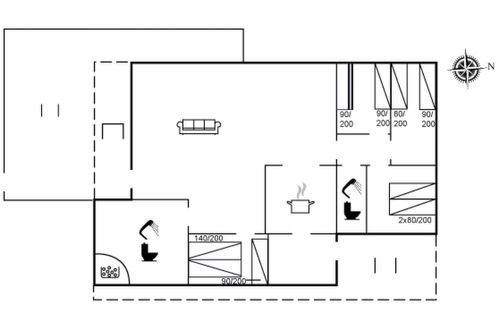 Foto 20 - Casa con 4 camere da letto a Juelsminde con terrazza