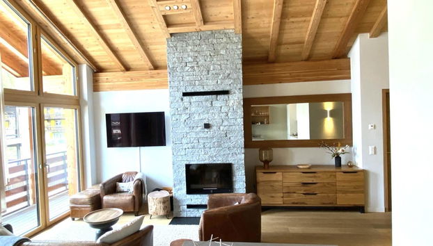 Apartment mit 2 Schlafzimmern in Saas-Fee - Foto 4