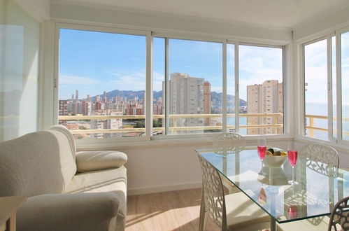 Foto 6 - Apartamento de 2 habitaciones en Benidorm con piscina y vistas al mar