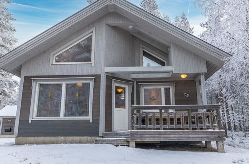 Foto 4 - Haus mit 1 Schlafzimmer in Pelkosenniemi mit sauna und blick auf die berge