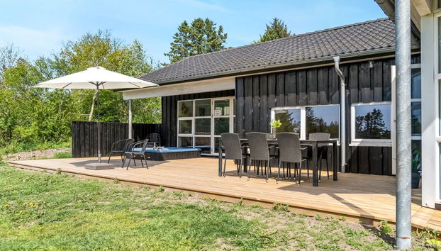 Casa con 4 camere da letto a Saltum con piscina privata e terrazza - Foto 5