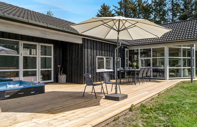 Casa de 4 quartos em Saltum com piscina privada e terraço - Foto 4