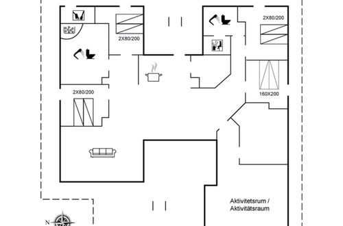 Foto 53 - Casa con 4 camere da letto a Blåvand con terrazza e sauna