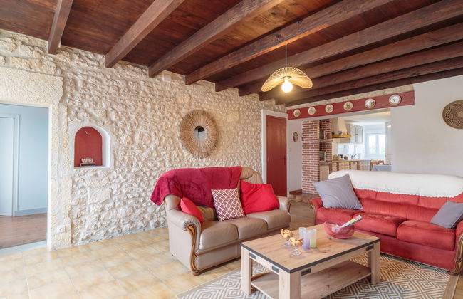 Casa de 3 quartos em Berneuil com jardim e terraço - Foto 9